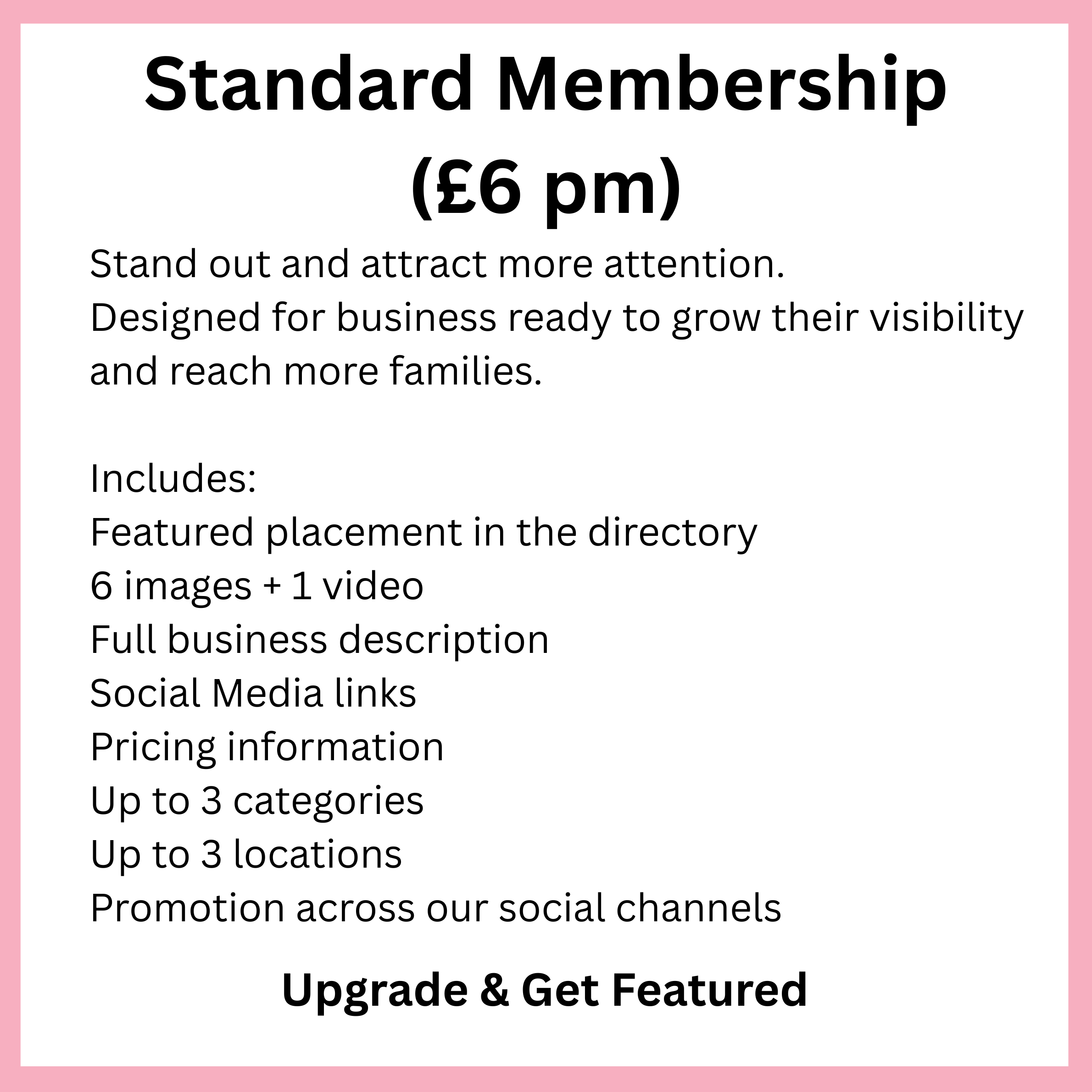 Standard Membership