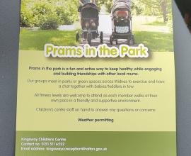 Halton Prams in the Park